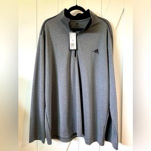 Adidas Sz. 2XL Heath 1/4 Zip Pullover